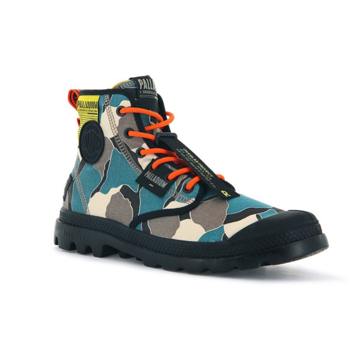 Bottes Palladium Pampa Lite Overlab Femme Camouflage | FR SOY095V